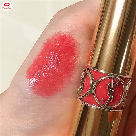 ysl rouge volupte shine 46 orange perfecto|YSL beauty color palette.